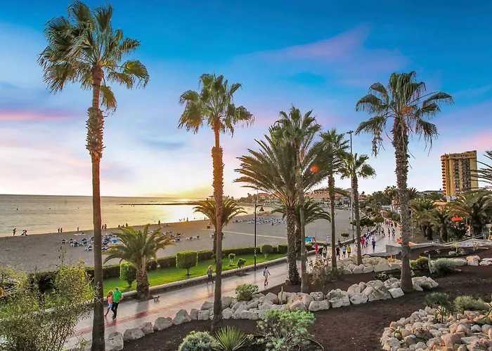 Апартаменты Relaxing Studio, Los Cristianos, Heated Pool, Air Con Лос Кристианос