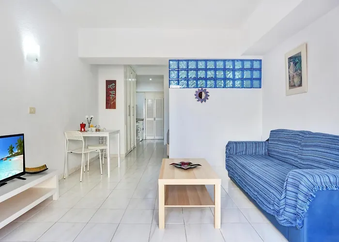 Lägenhet Relaxing Studio, Los Cristianos, Heated Pool, Air Con *