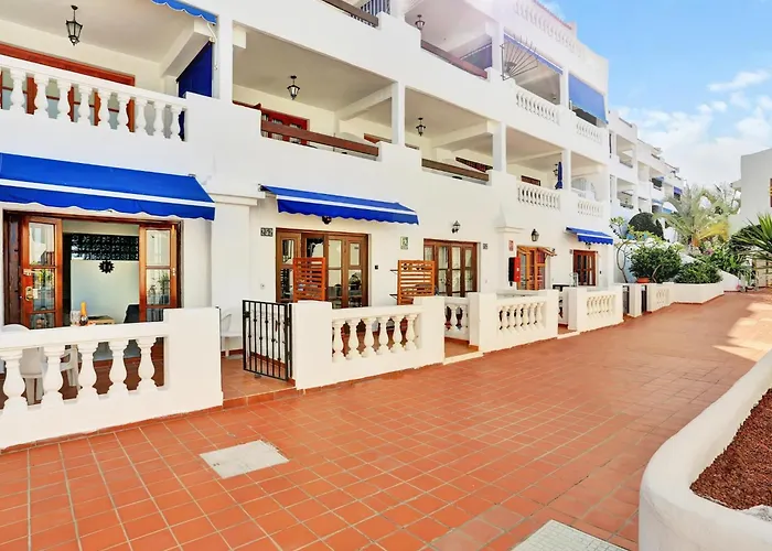 Lägenhet Relaxing Studio, Los Cristianos, Heated Pool, Air Con *